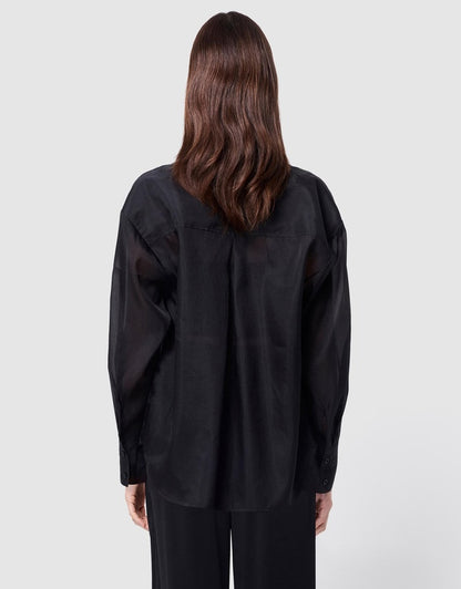 MOSSMAN // Oasis Shirt BLACK