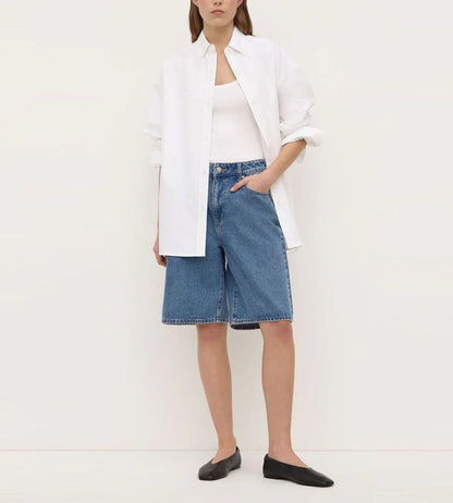 ASSEMBLY LABEL // Ollie Oxford Shirt WHITE