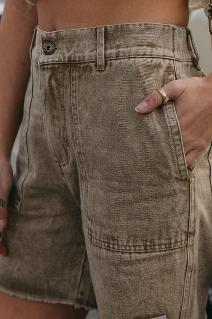 OTTWAY // Overland Shorts WASHED BROWN