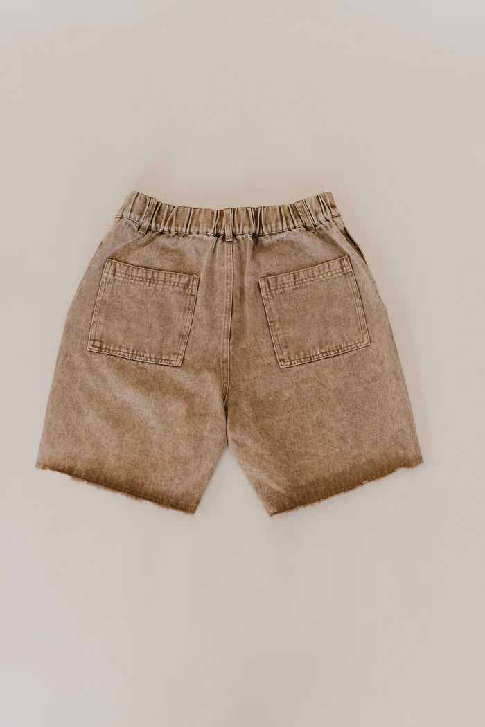 OTTWAY // Overland Shorts WASHED BROWN