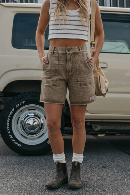 OTTWAY // Overland Shorts WASHED BROWN