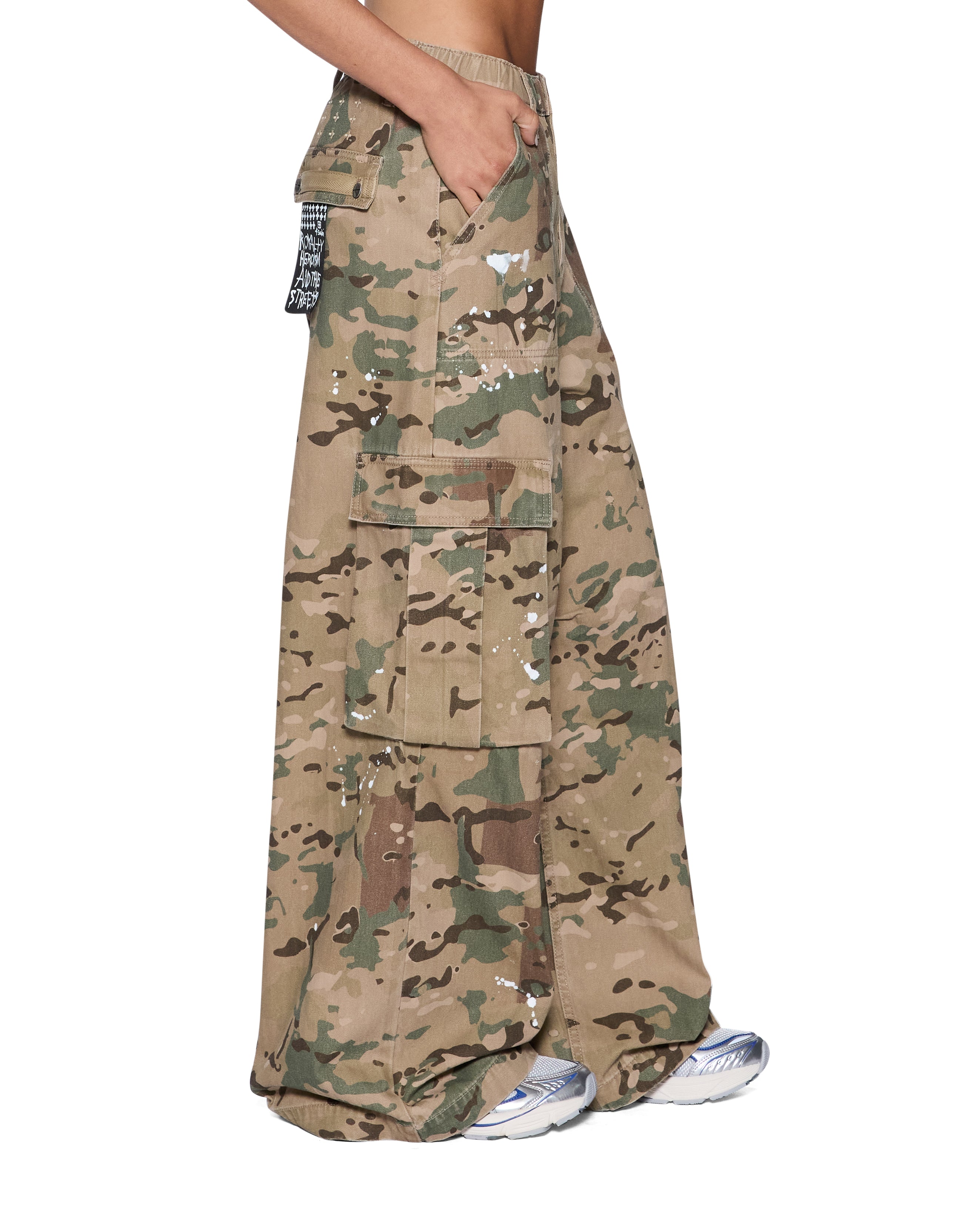 KSUBI // KSUPER Cargo Pant WOODLAND CAMO