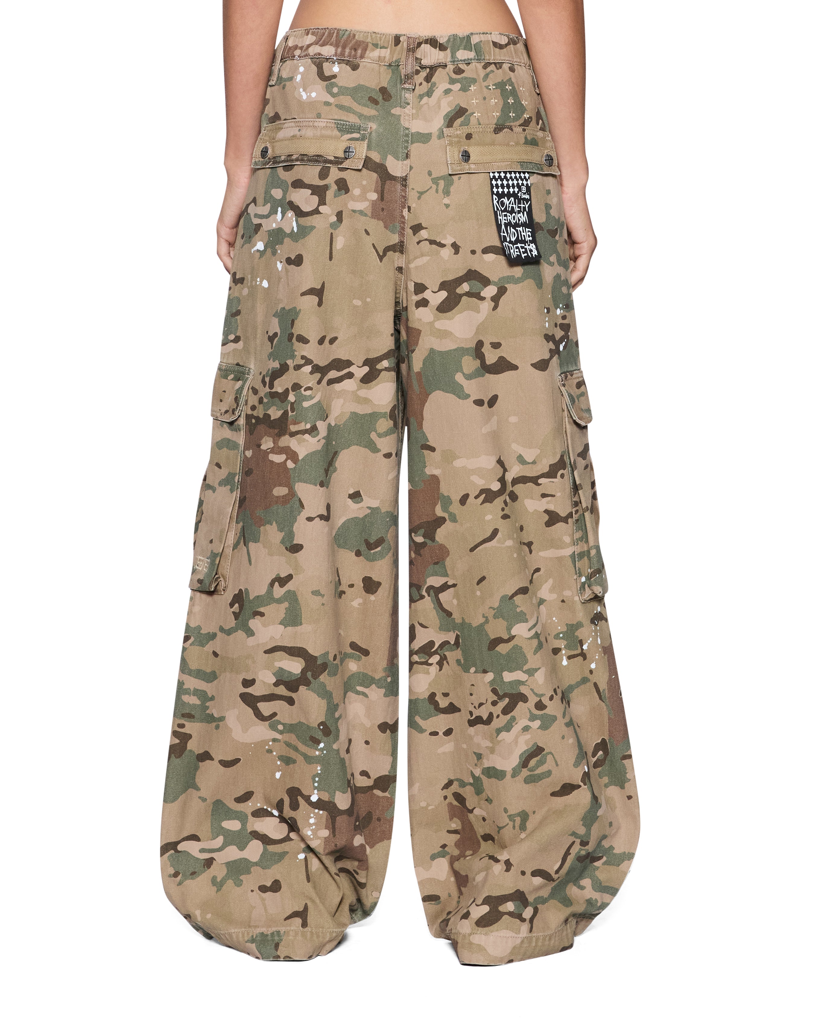 KSUBI // KSUPER Cargo Pant WOODLAND CAMO