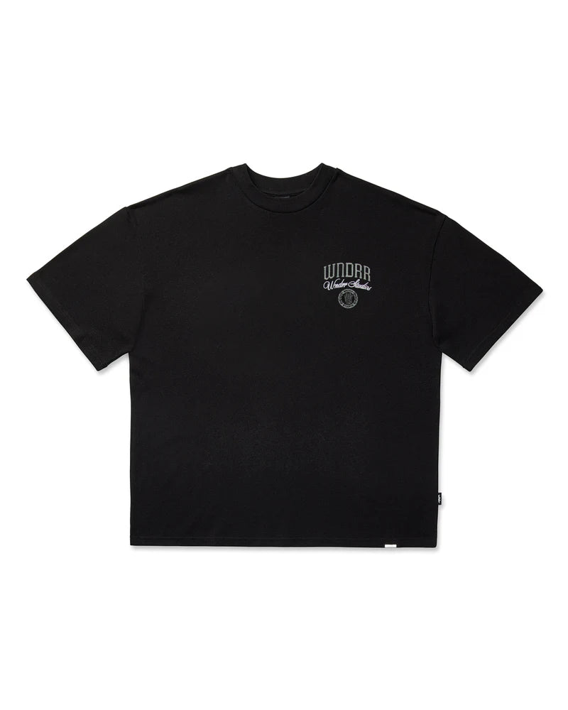 WNDRR // Pavilion Heavy Weight Tee BLACK
