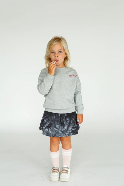 POP FACTORY SHOP // Music + Me Skirt BLACK TIE DYE