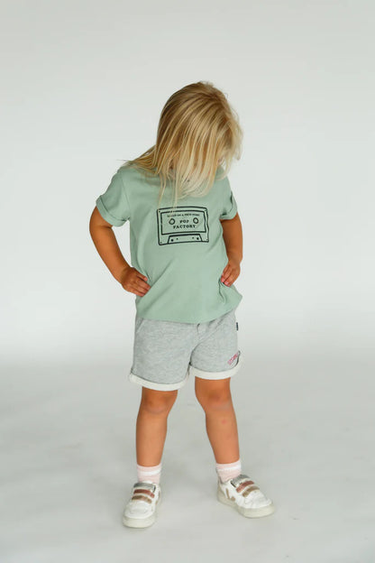 POP FACTORY SHOP // Tape Deck Tee SAGE