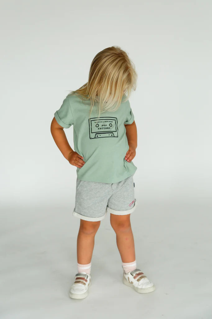 POP FACTORY SHOP // Tape Deck Tee SAGE