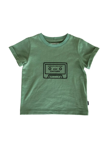 POP FACTORY SHOP // Tape Deck Tee SAGE