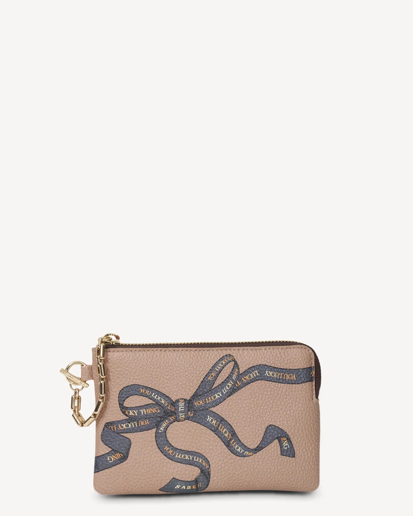 SABEN // Poppy Pouch TEA RIBBON