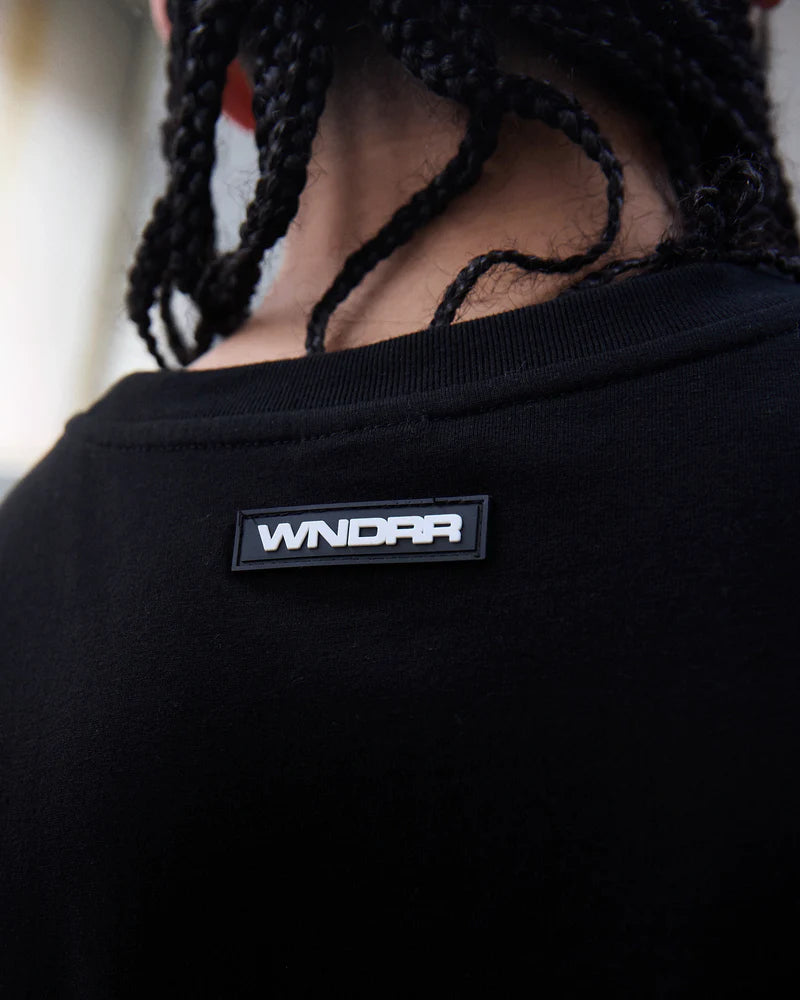 WNDRR // Possession Box Fit Tee BLACK