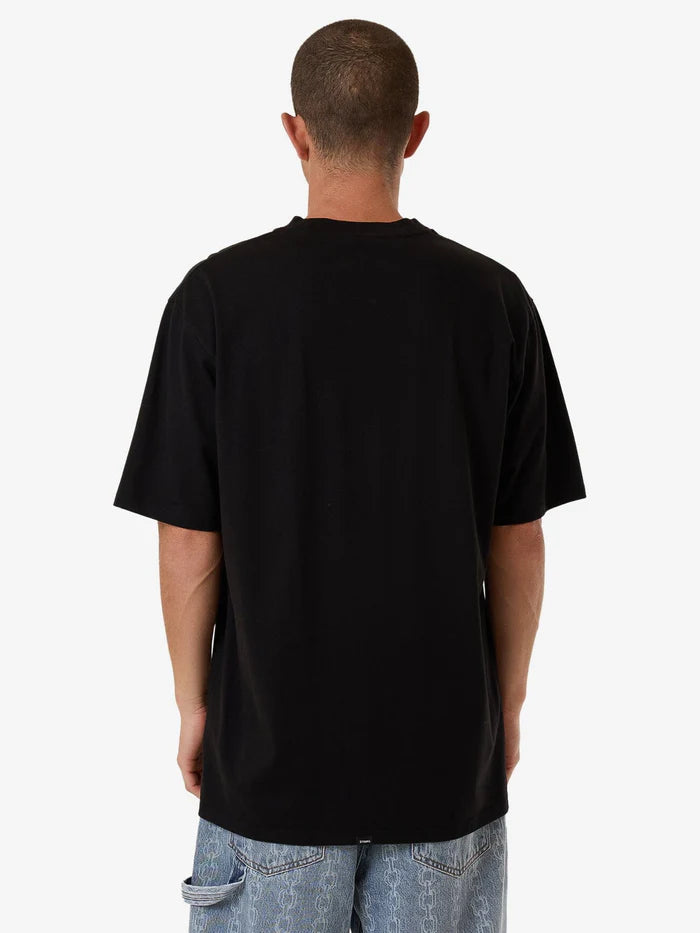 THRILLS // Power Trip Oversize Fit Tee BLACK