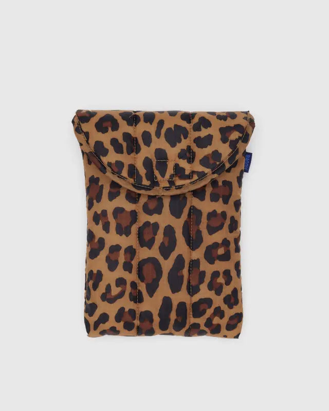 BAGGU // Puffy Tablet Sleeve 8" LEOPARD