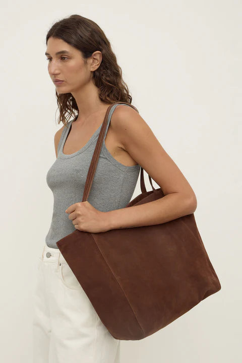 ASSEMBLY LABEL // Paige Suede Tote Bag AMARO