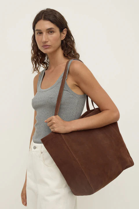 ASSEMBLY LABEL // Paige Suede Tote Bag AMARO