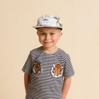 PHOENIX AND THE FOX // Five Panel Cap PANSIES