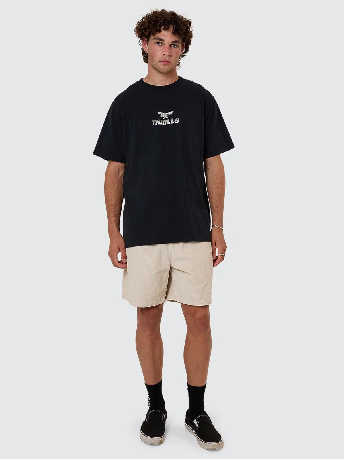 THRILLS // Paradise Before Anarchy Merch Fit Tee WASHED BLACK