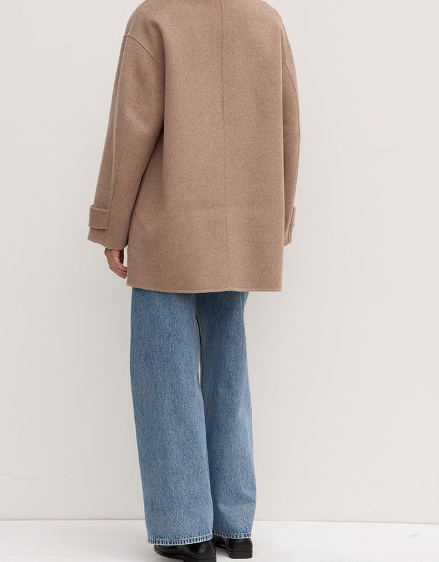 ASSEMBLY LABEL // Pierra Wool Coat SABLE MARLE