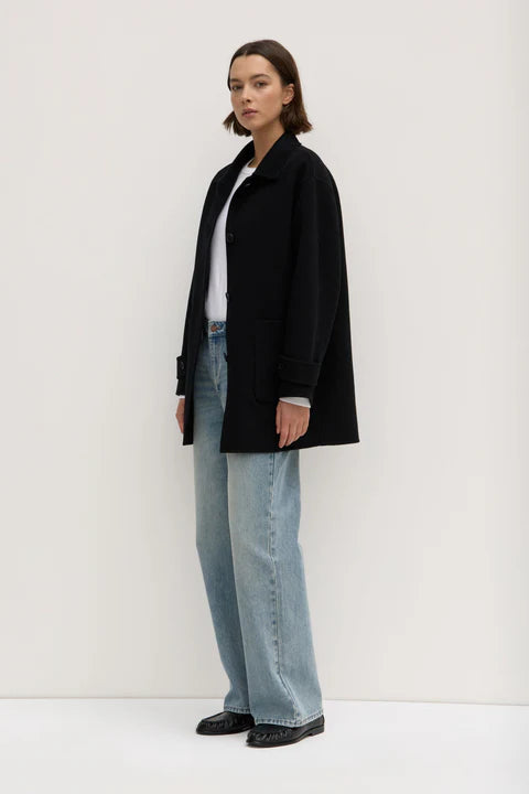 ASSEMBLY LABEL // Pierra Wool Coat BLACK