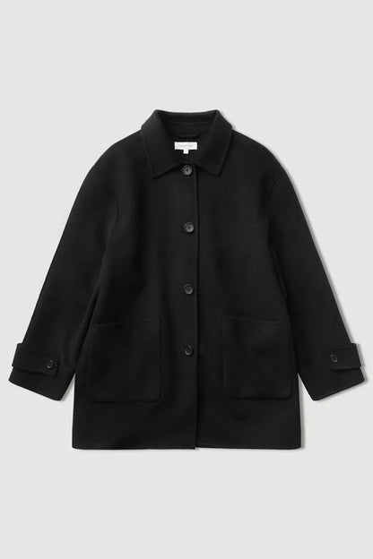 ASSEMBLY LABEL // Pierra Wool Coat BLACK