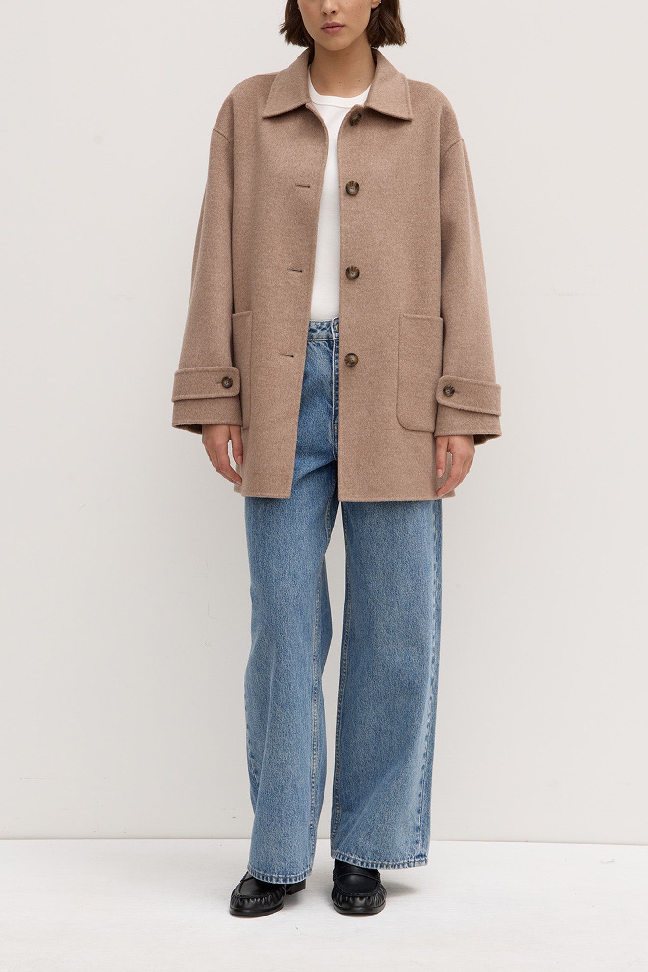 ASSEMBLY LABEL // Pierra Wool Coat SABLE MARLE