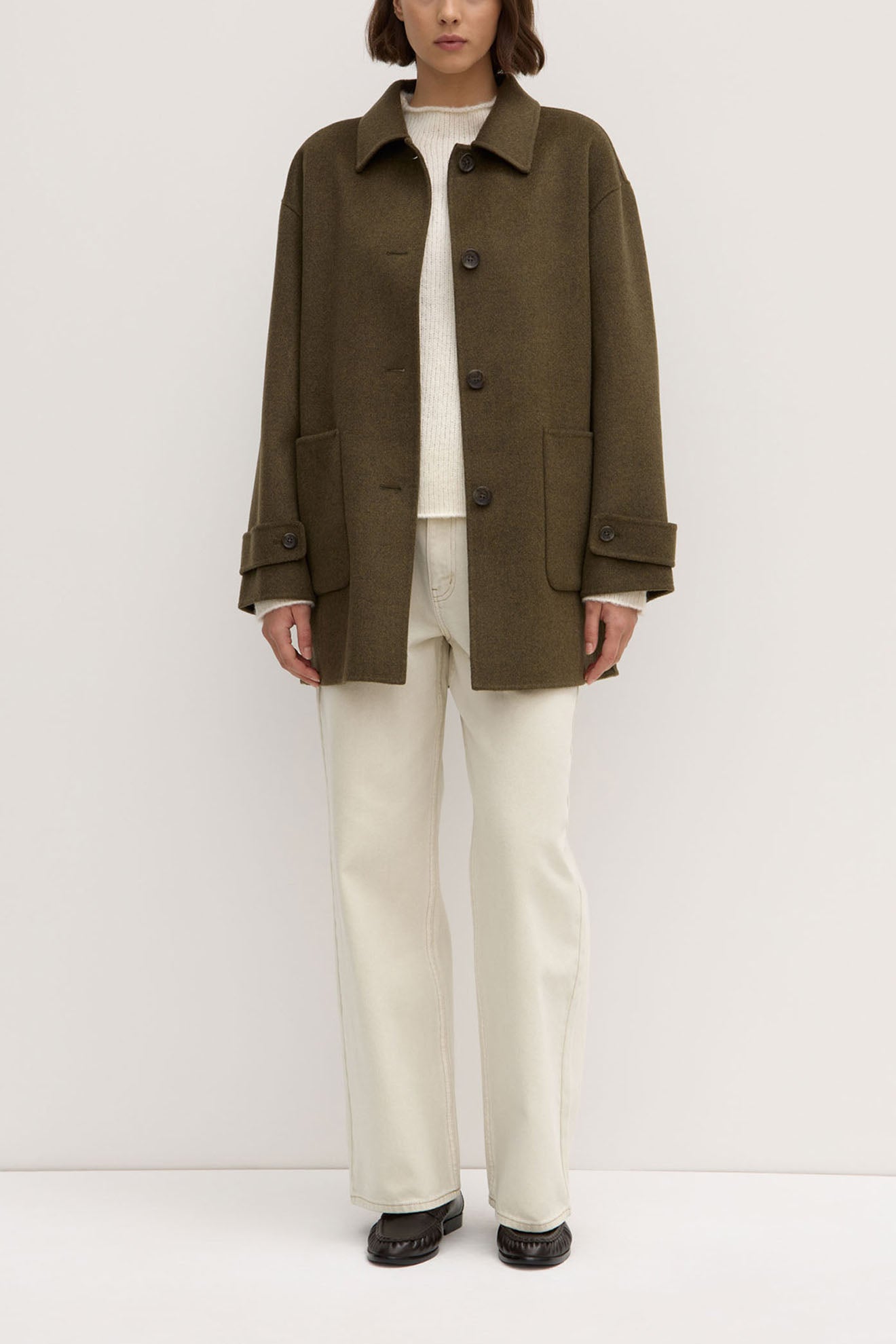 ASSEMBLY LABEL // Pierra Wool Coat SPRUCE MARLE