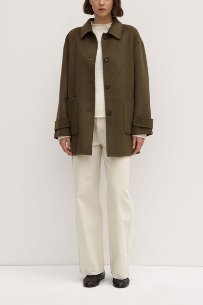 ASSEMBLY LABEL // Pierra Wool Coat SPRUCE MARLE