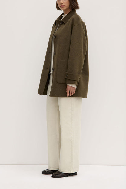 ASSEMBLY LABEL // Pierra Wool Coat SPRUCE MARLE