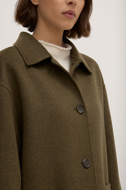 ASSEMBLY LABEL // Pierra Wool Coat SPRUCE MARLE