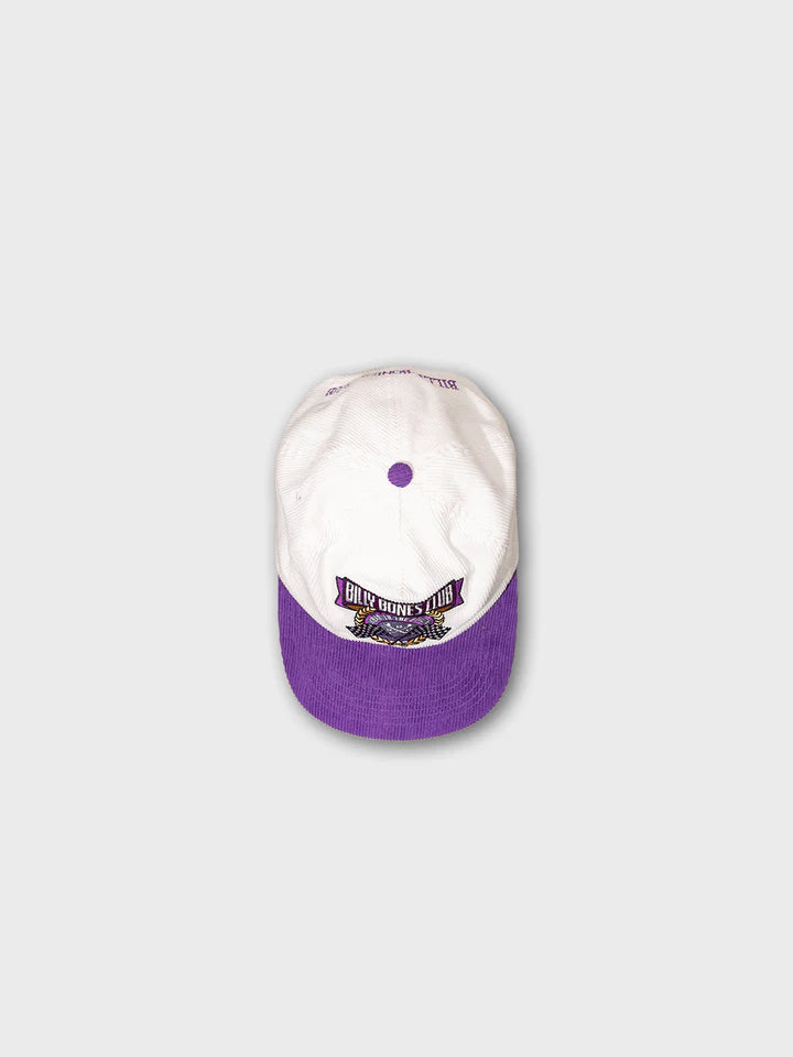 BILLY BONES // Pitstop Unstructured Cord Cap TWO TONE