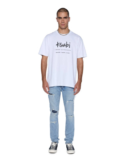 KSUBI // Plated Biggie SS Tee TRU WHITE