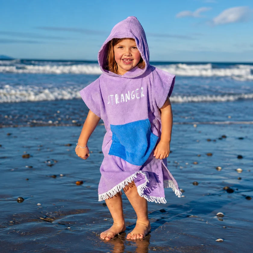 Poncho Towel PURPLE/PINK
