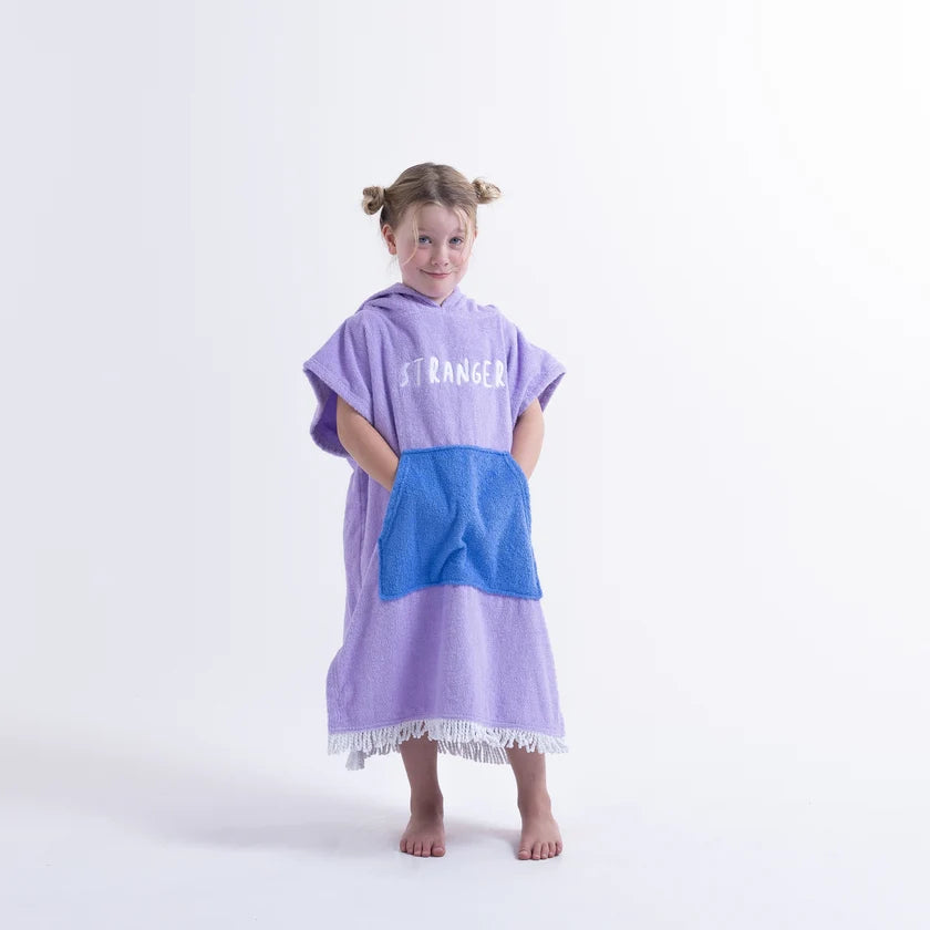 Poncho Towel PURPLE/PINK