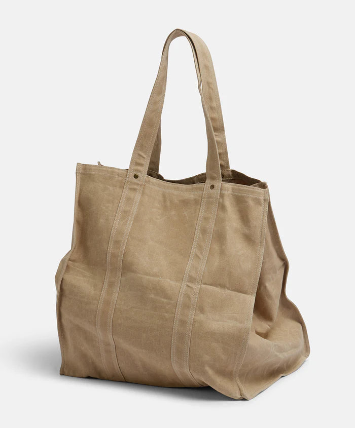 PONY RIDER // Market Tote MOUNTAIN PRINT