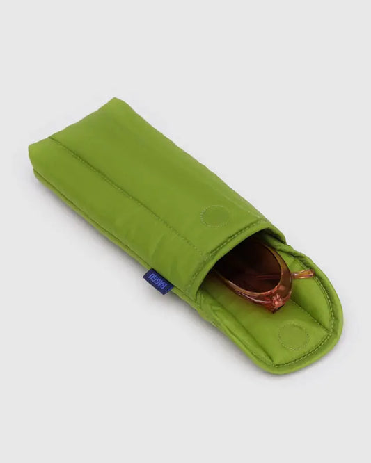 BAGGU // Puffy Glasses Sleeve GREEN JUICE