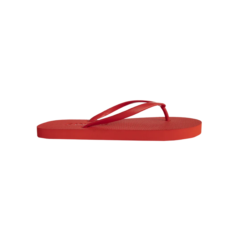 Boyfriend Wide Flip Flop RED