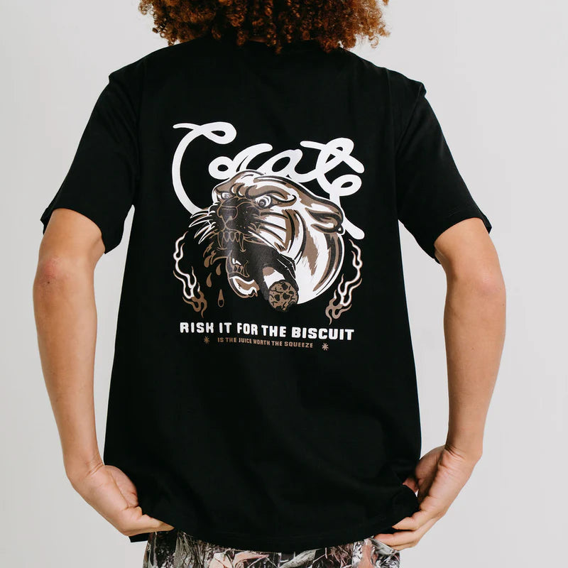 CRATE // Risk It for the Biscuit Tee BLACK