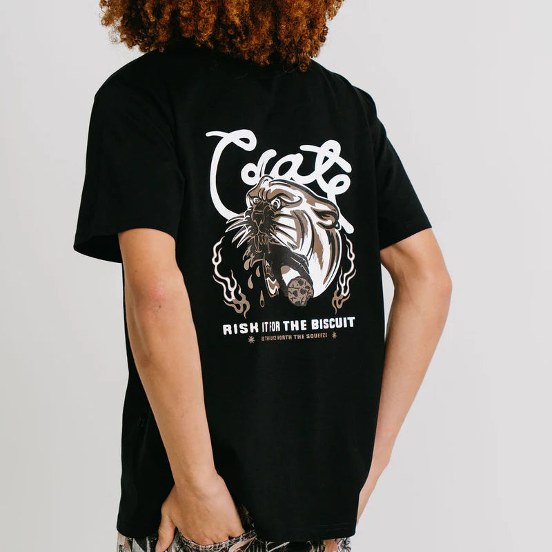 CRATE // Risk It for the Biscuit Tee BLACK