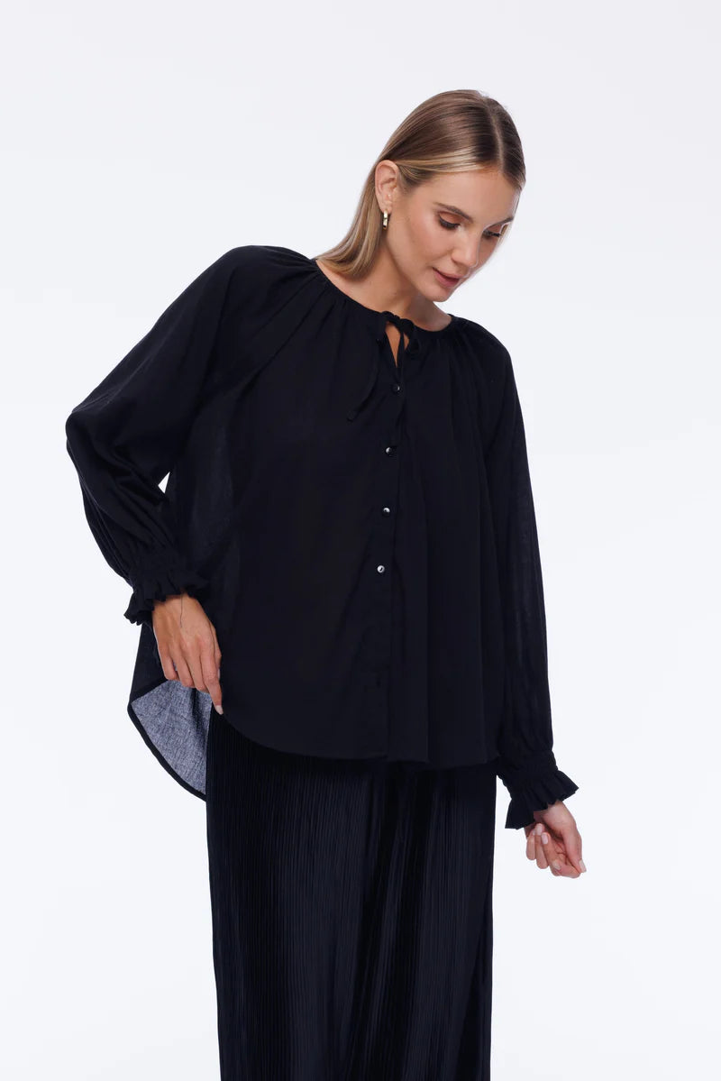 BLAK // Ruthie Blouse BLACK