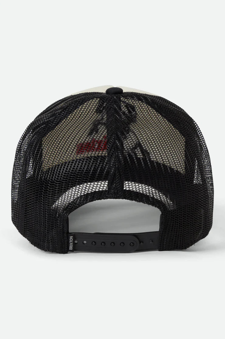 BRIXTON // Ranching Club NP Trucker BLACK OFF WHITE