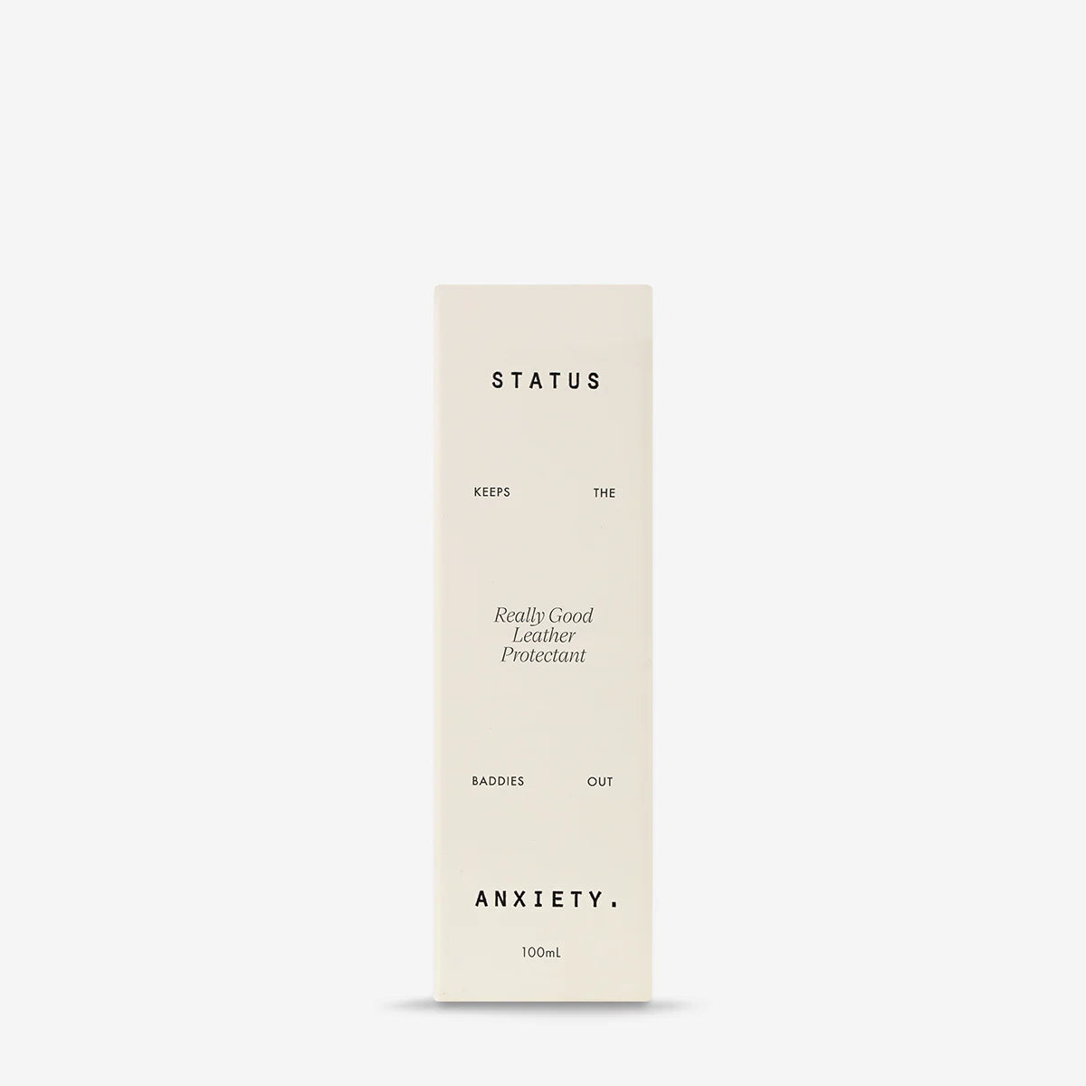 STATUS ANXIETY // Really Good Leather Protectant
