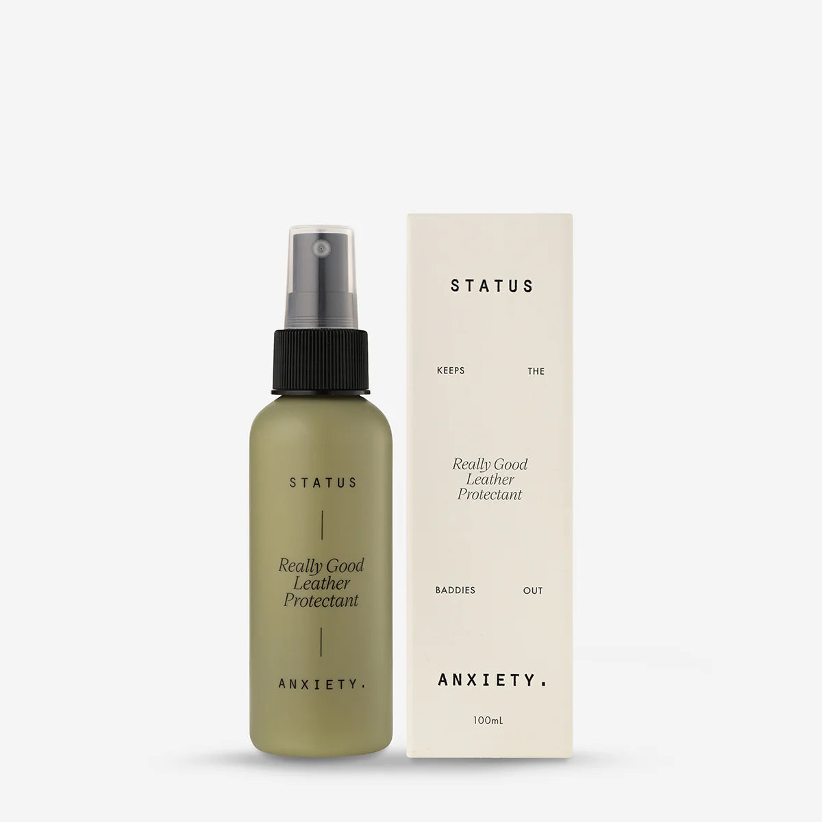 STATUS ANXIETY // Really Good Leather Protectant