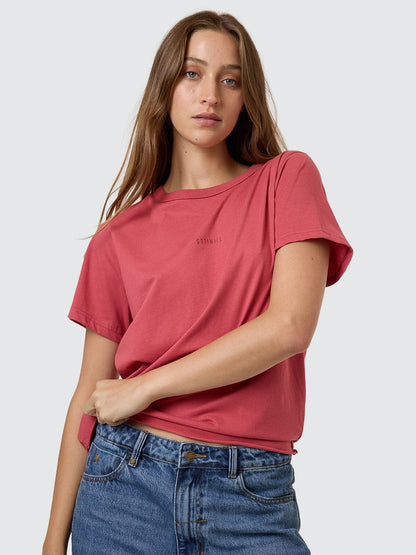 THRILLS // Minimal Relaxed Tee REDWOOD