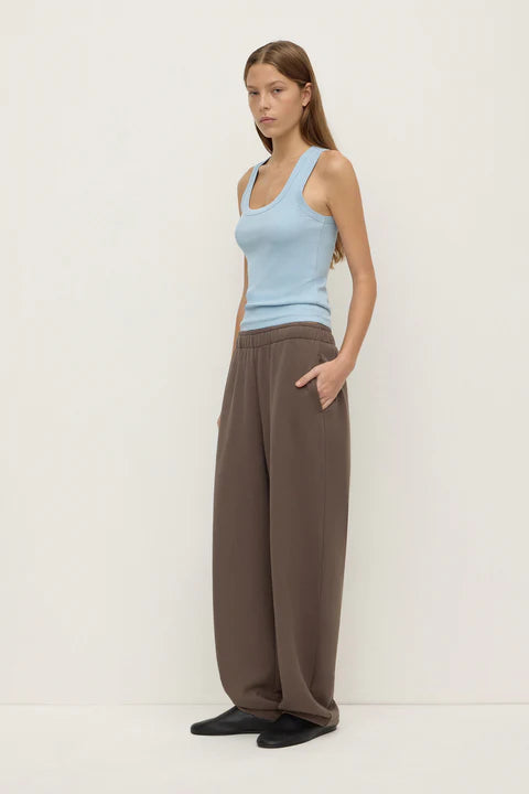 Robyn Scoop Neck Rib Tank BREEZE