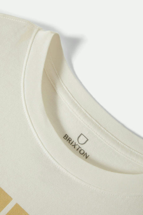 BRIXTON // Rocky Mountain OS Tee OFF WHITE