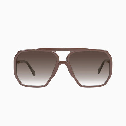 VALLEY // Rodeo CHOCOLATE w. GOLD METAL/BROWN GRADIENT LENS