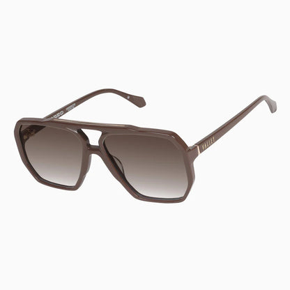 VALLEY // Rodeo CHOCOLATE w. GOLD METAL/BROWN GRADIENT LENS