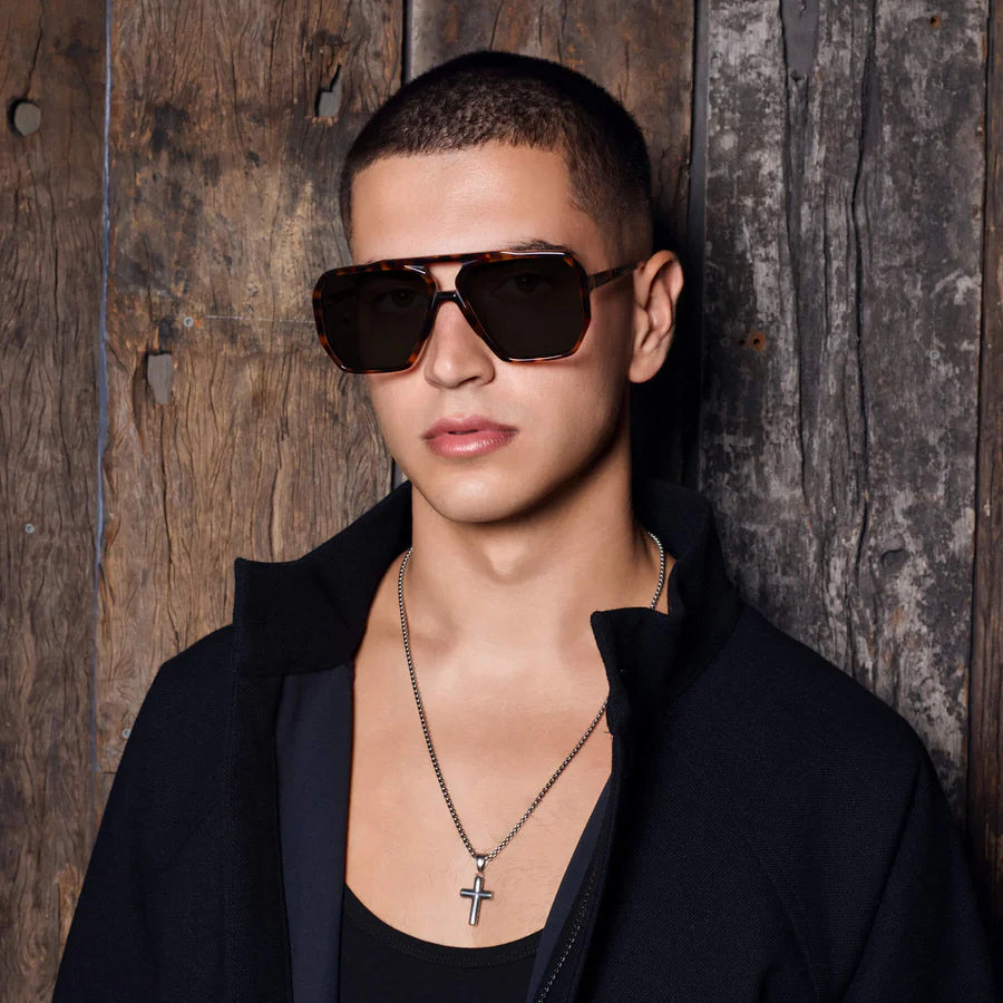 VALLEY // Rodeo DARK TORT w. GOLD METAL/BLACK LENS