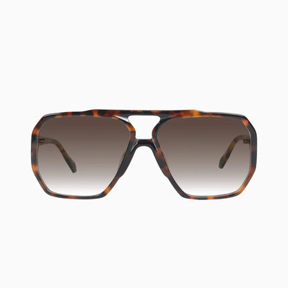 VALLEY // Rodeo DARK TORT W. GOLD METAL/BROWN GRADIENT LENS