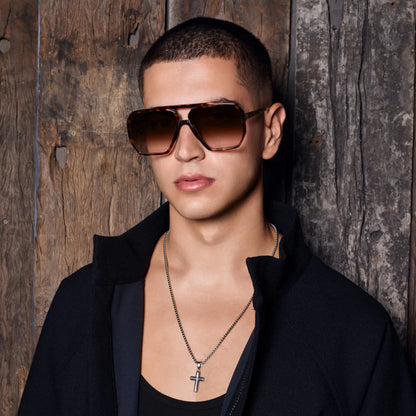 VALLEY // Rodeo DARK TORT W. GOLD METAL/BROWN GRADIENT LENS