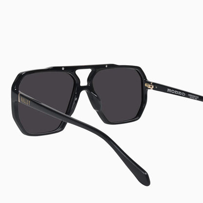 VALLEY // Rodeo GLOSS BLACK w. GOLD METAL/BLACK LENS